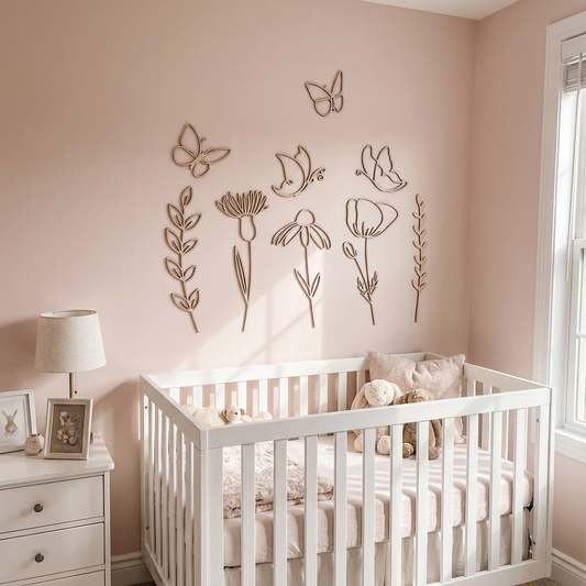 Wildflowers Wall Decals