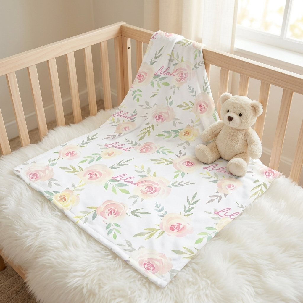 Blanket - Peonies