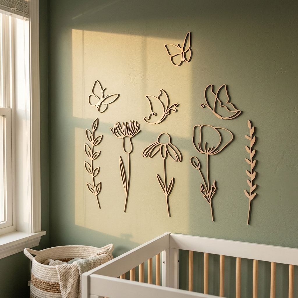 Wildflowers Wall Decals