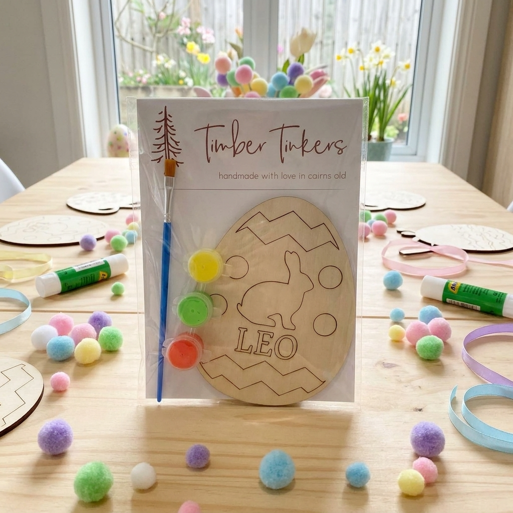 Personalised Egg Paint Kit