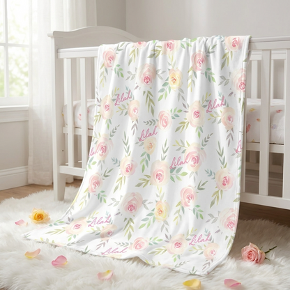 Blanket - Peonies