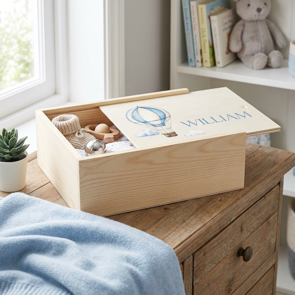 Keepsake Box - Hot Air Balloon