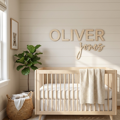 2 Names Wall Plaques