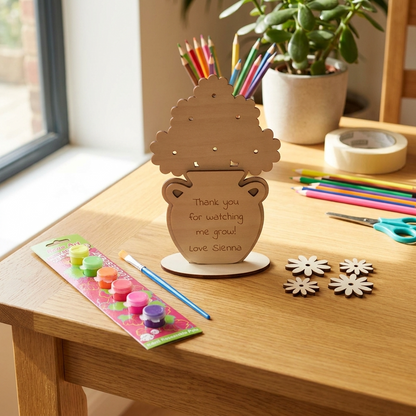 Personalised Flower Paint Kit