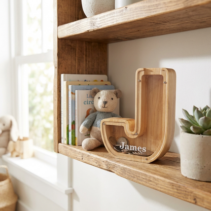 Personalised Alphabet Money Box