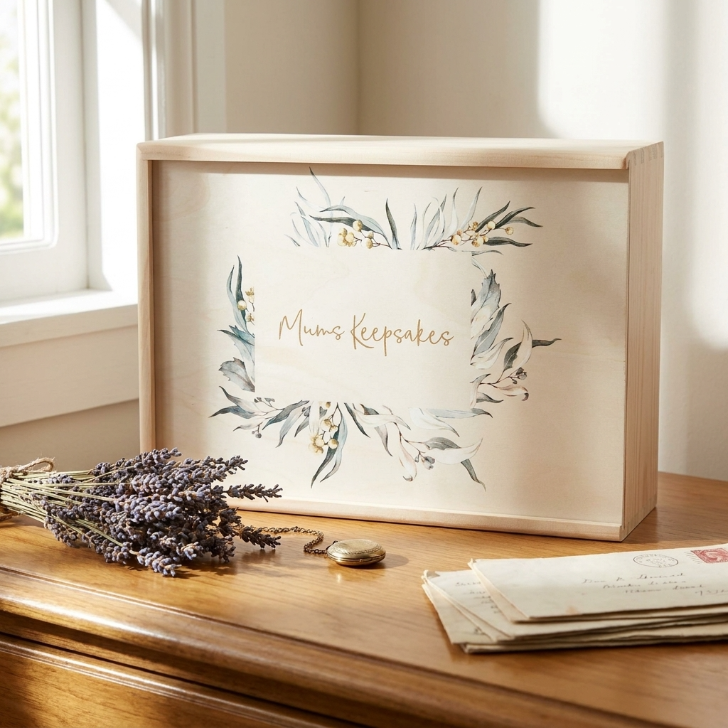 Keepsake Box - Australian Natives