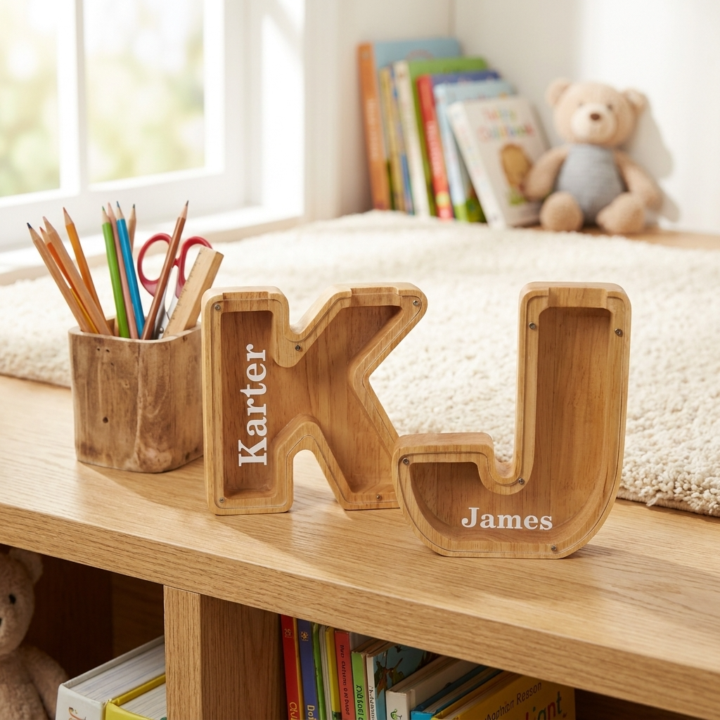 Personalised Alphabet Money Box