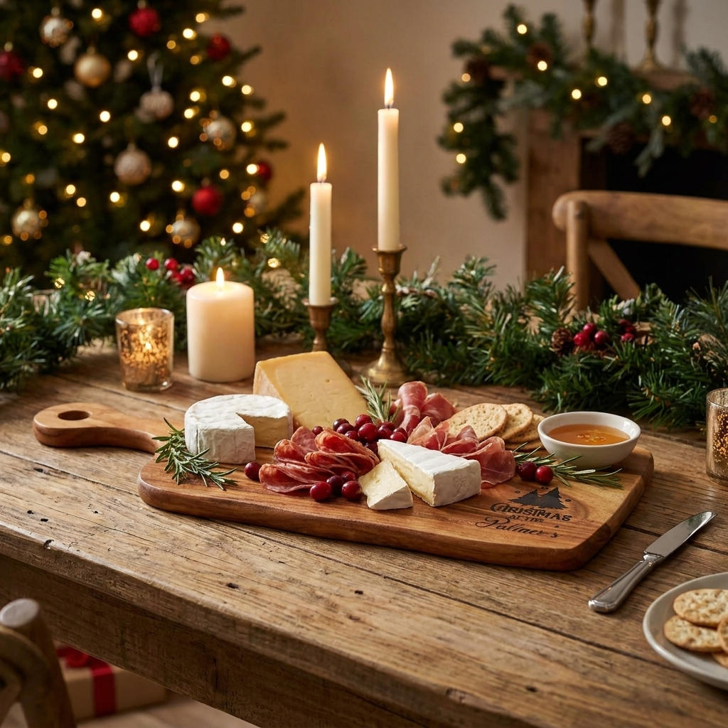 Personalised Christmas at the Serving Board
