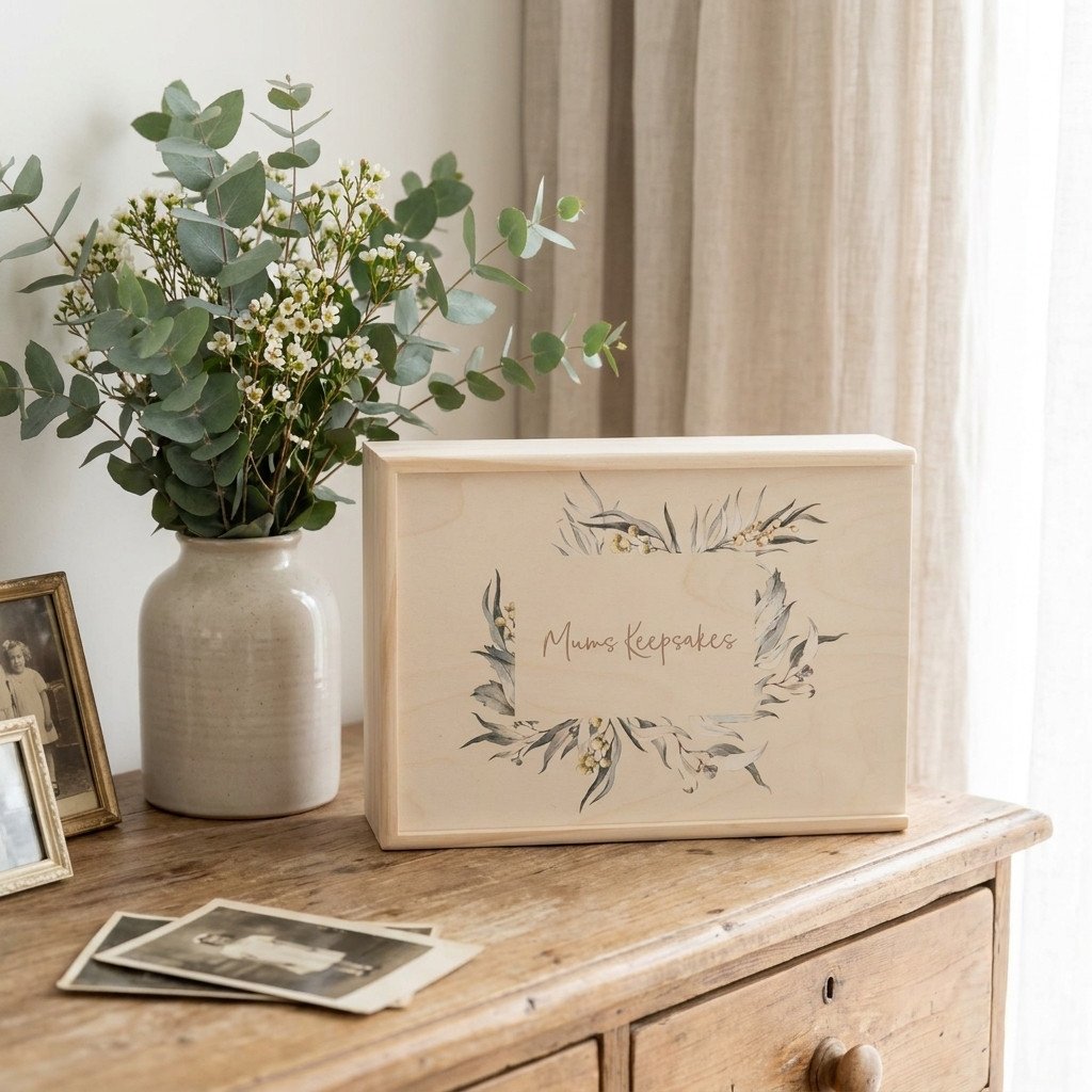 Keepsake Box - Australian Natives