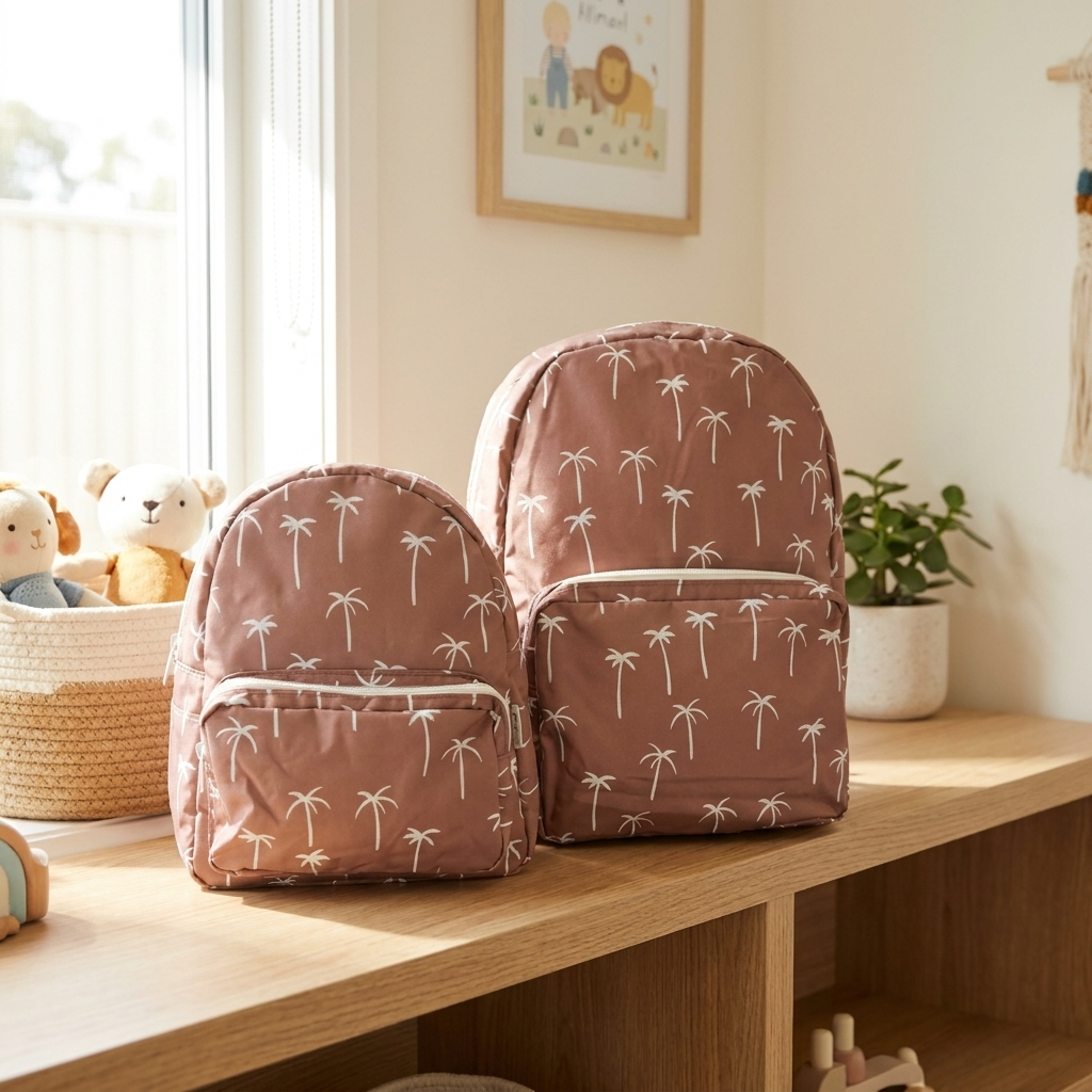 Personalised Kids Backpack - Palm Tree