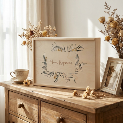 Keepsake Box - Australian Natives