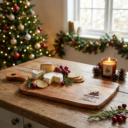 Personalised Christmas at the Serving Board