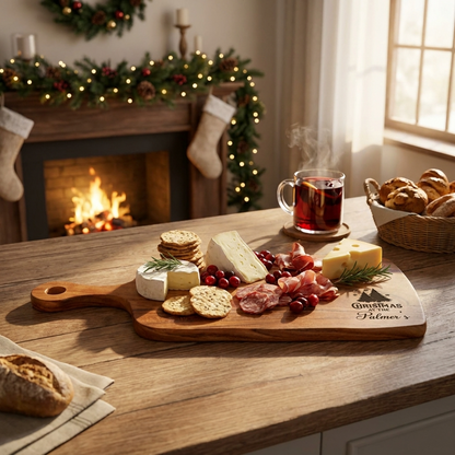 Personalised Christmas at the Serving Board