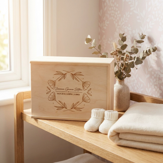 Keepsake Box - Floral