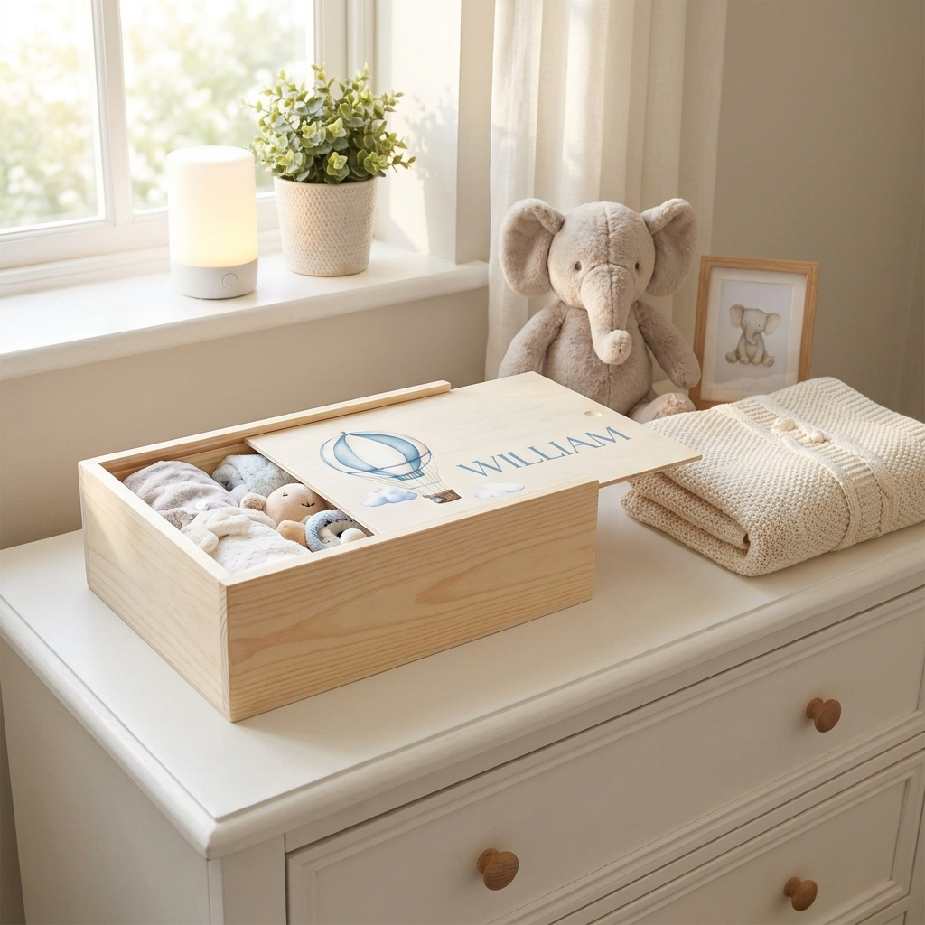 Keepsake Box - Hot Air Balloon