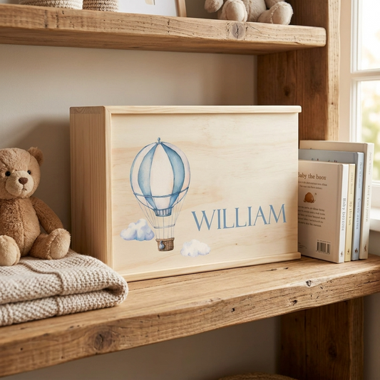 Keepsake Box - Hot Air Balloon
