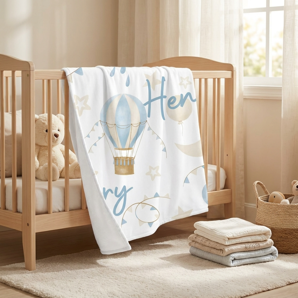 Blanket - Hot Air Balloon