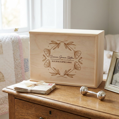 Keepsake Box - Floral