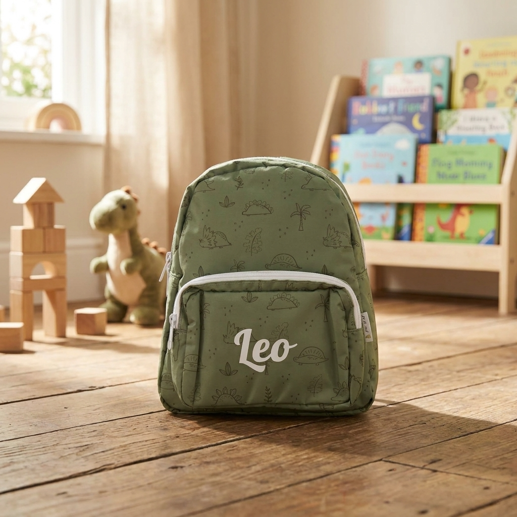 Personalised Kids Backpack - Dino