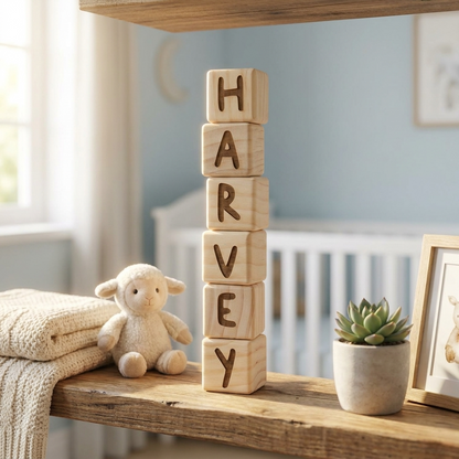 Wooden Letter Blocks