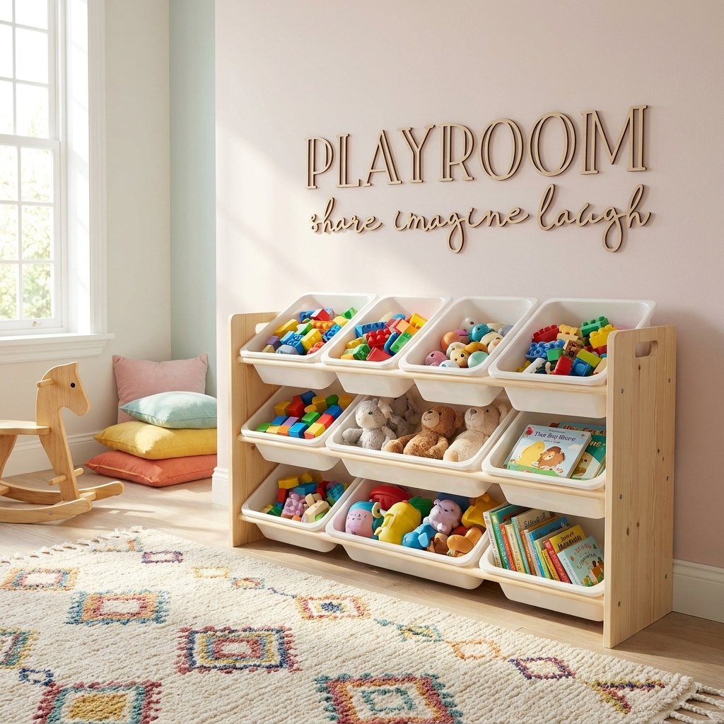 PLAYROOM - share imagine laugh plaque
