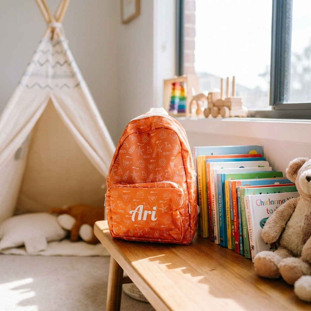 Personalied Kids Backpack - Surf