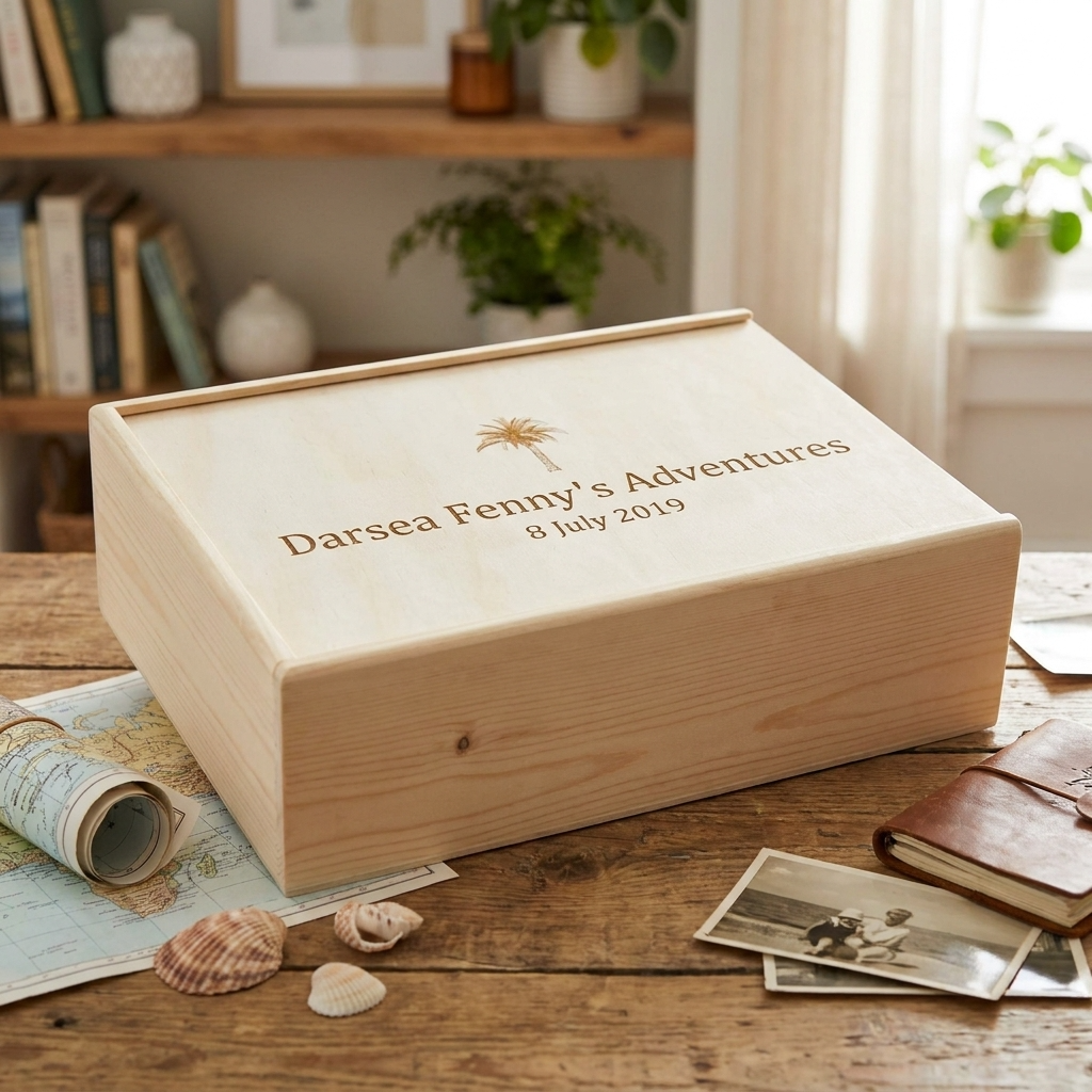 Keepsake Box - Palms