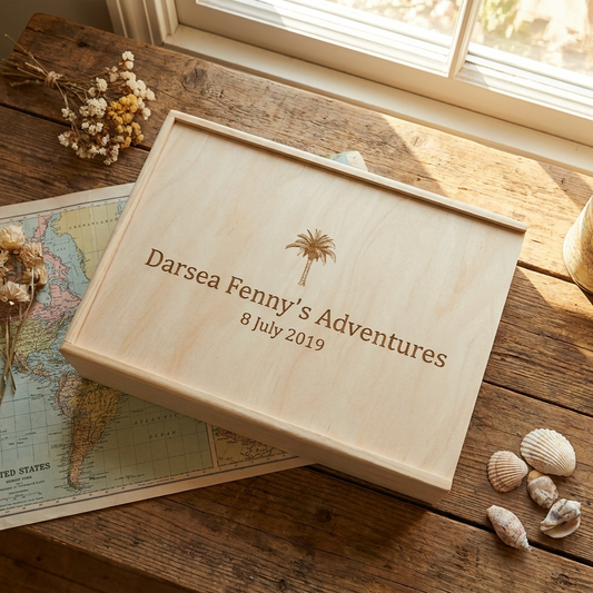 Keepsake Box - Palms