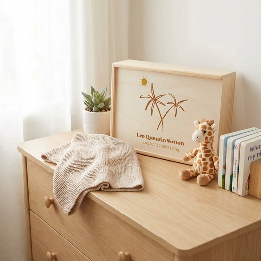 Keepsake Box - Boho Palm