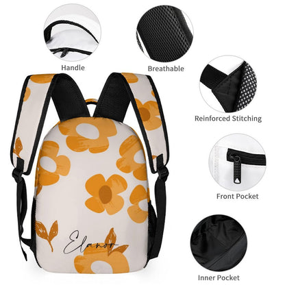 Personalised Backpack - Retro Daisy
