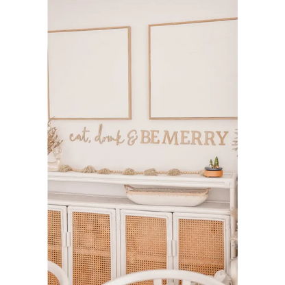 eat, drink & BE MERRY Script - Timber Tinkers