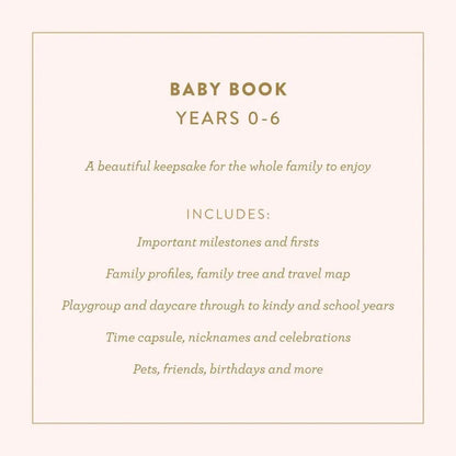 Fox & Fallow Baby Book Buttermilk - Timber Tinkers