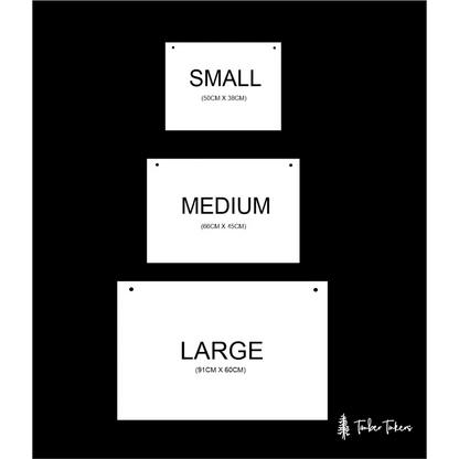It takes a big heart to grow little minds Wall Hang - Timber Tinkers
