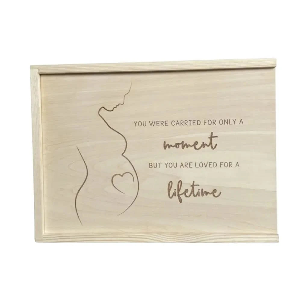 Keepsake Box - Loved for a lifetime - Timber Tinkers