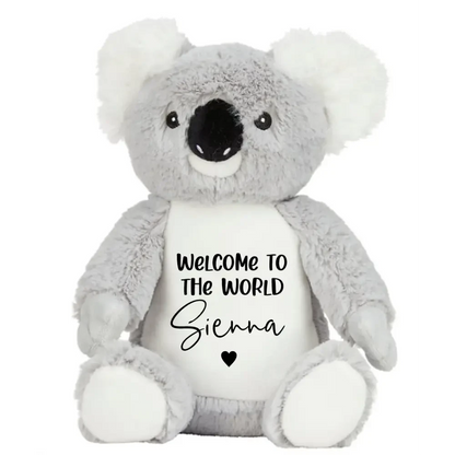Koala Plush - Heart - Timber Tinkers