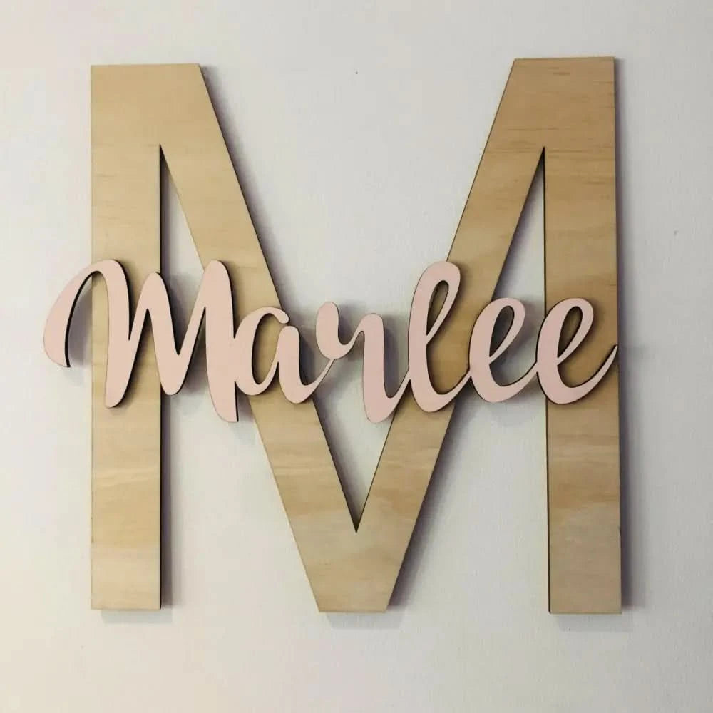 Large Letter Name - Timber Tinkers