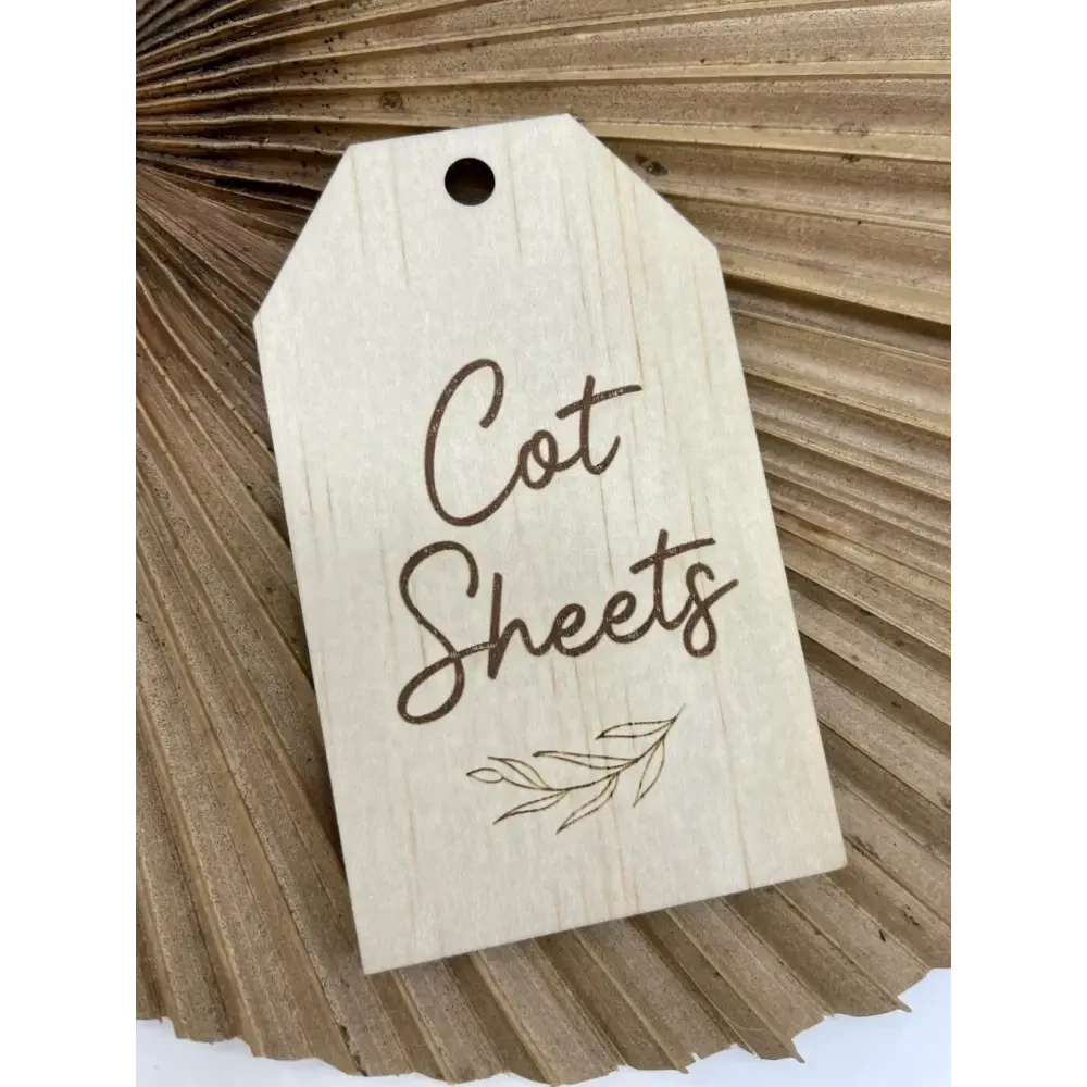 Linen Storage Labels Set of 12 - Timber Tinkers