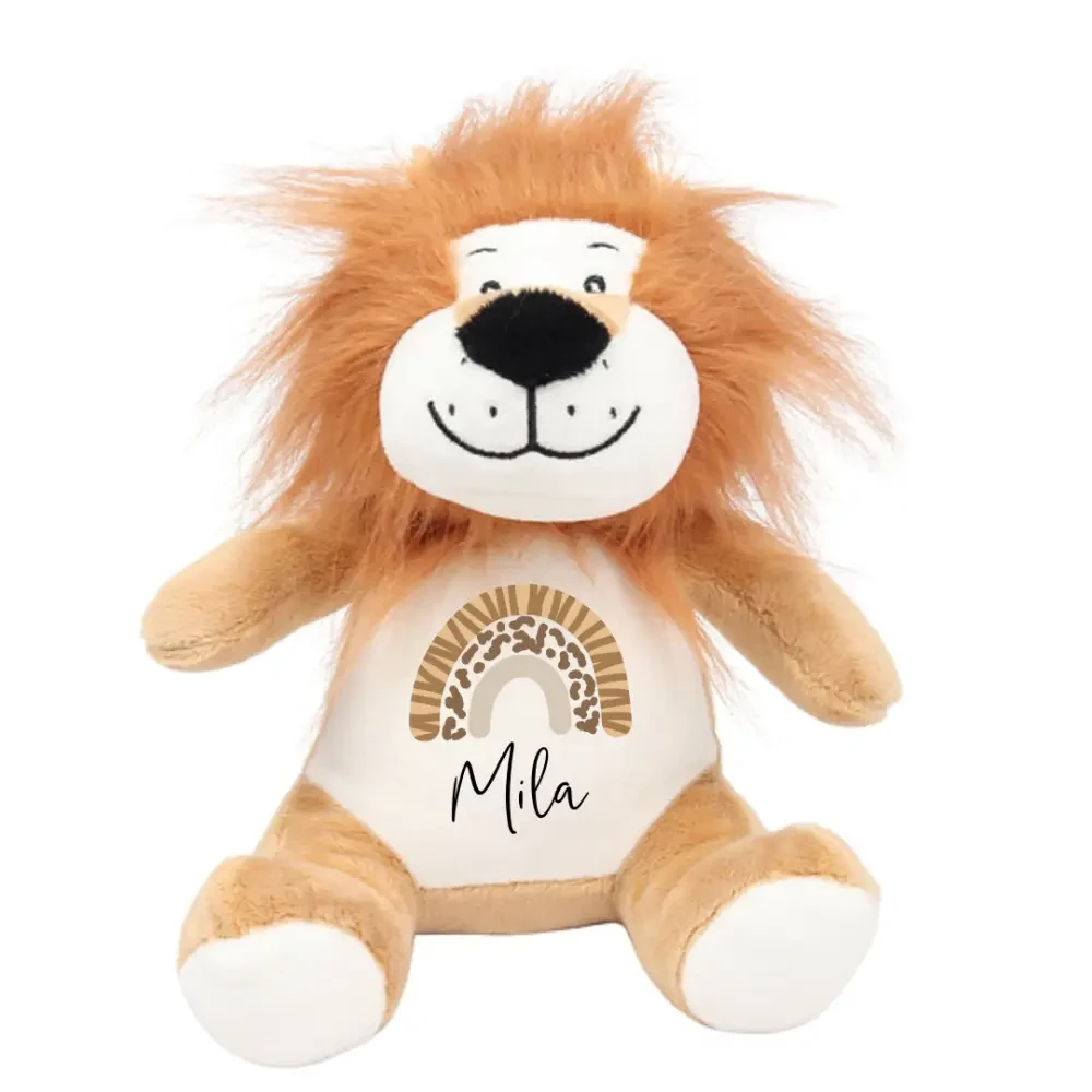 Lion Plush - Safari Rainbow - Timber Tinkers