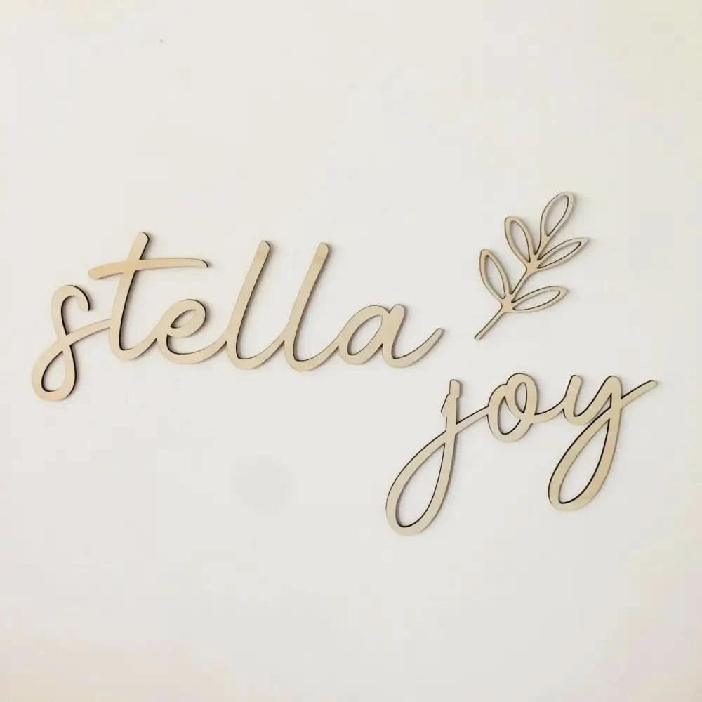 Medium Name Plaques (50cm Length) - Timber Tinkers