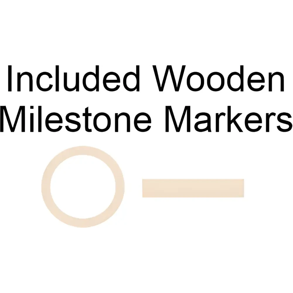 Milestone Blanket - Hot Air Balloon - Timber Tinkers