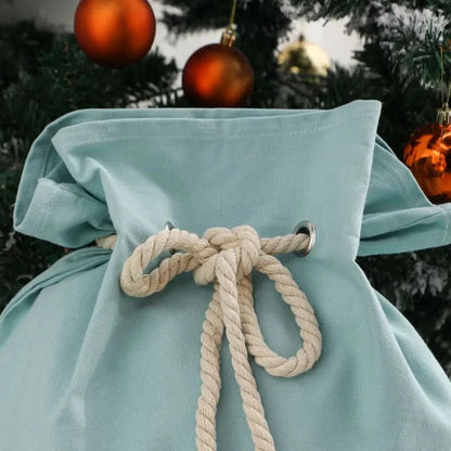 MONOGRAM Personalised Canvas Santa Sacks - Multiple Colours - Timber Tinkers