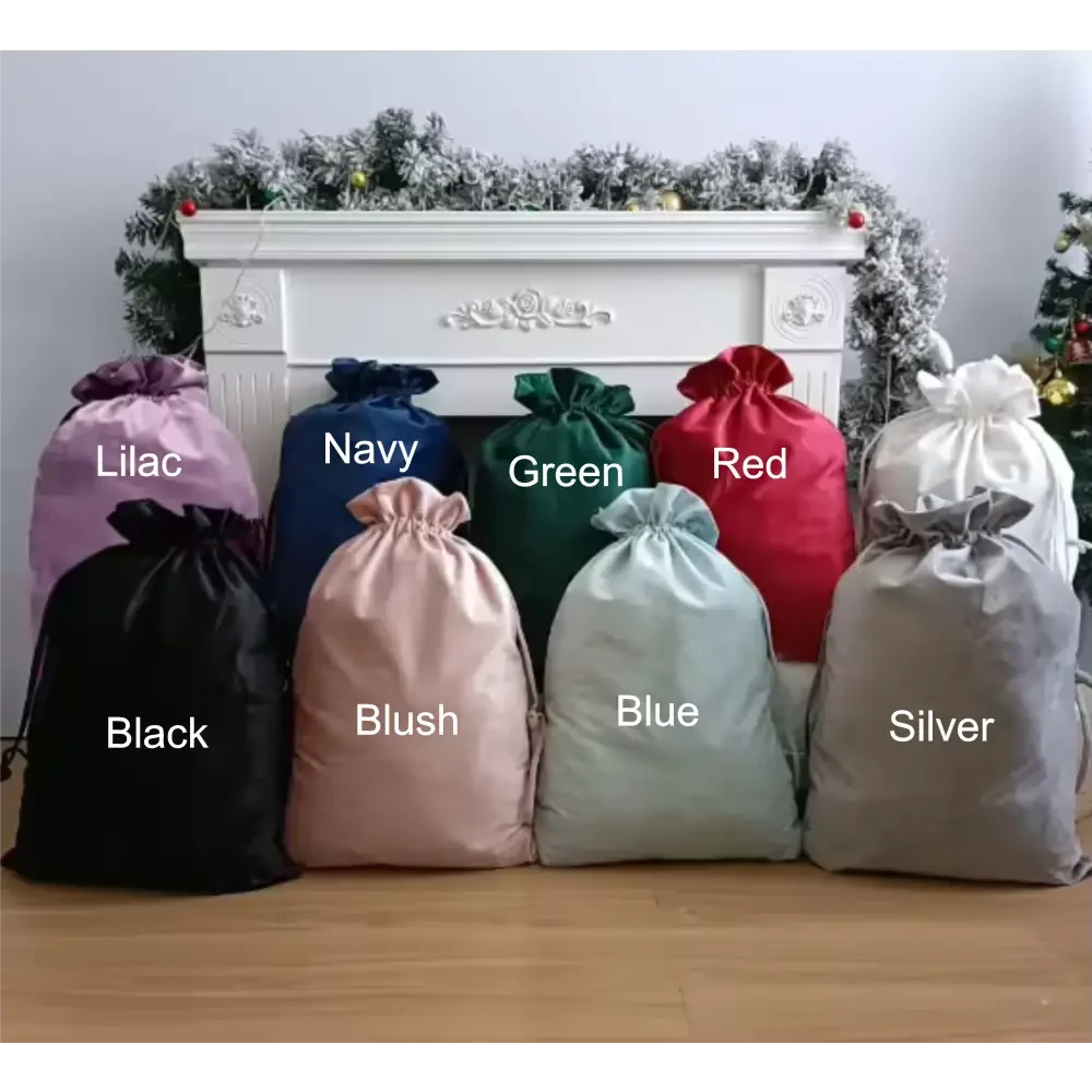 Monogram Velvet Santa Sack - Timber Tinkers