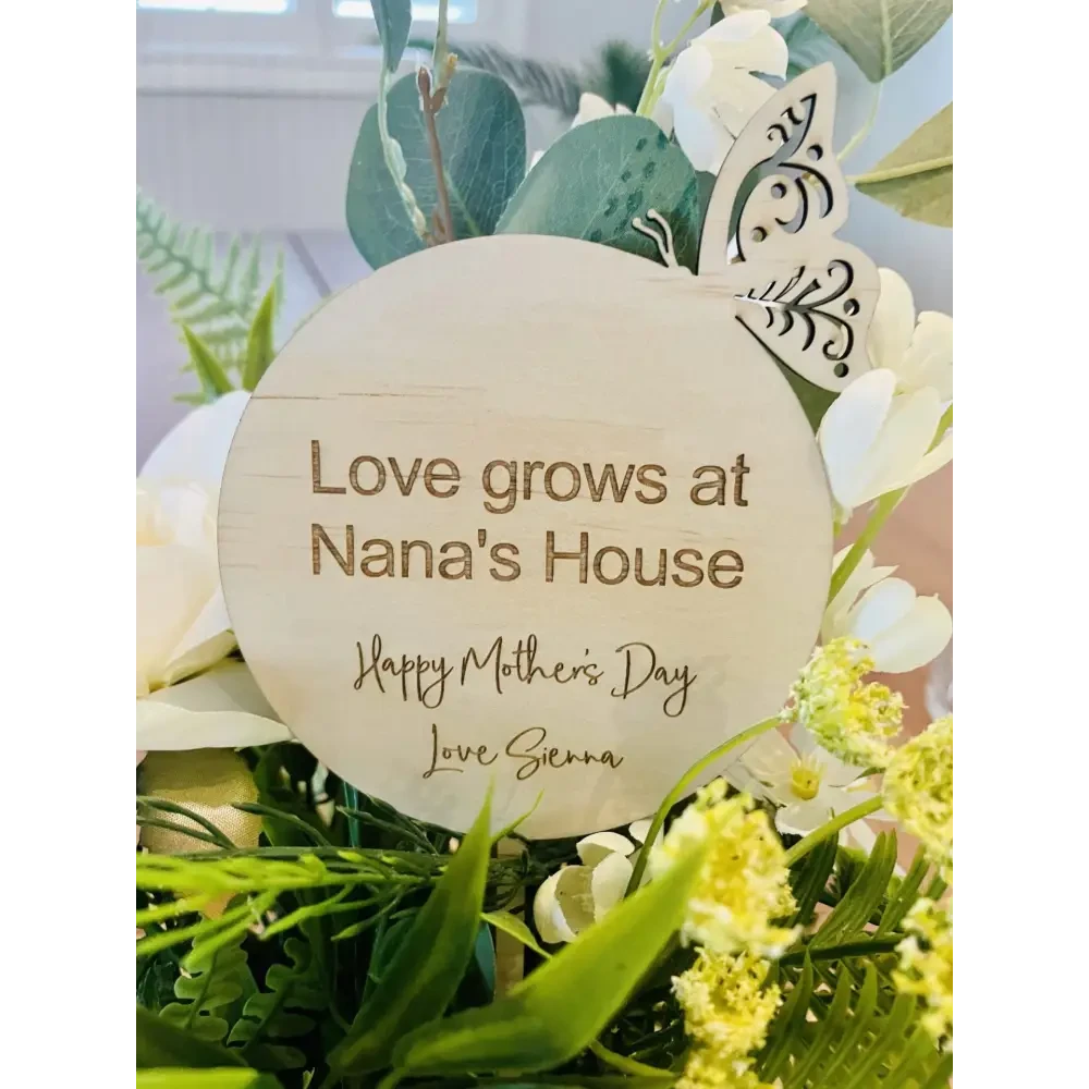 Mother's Day Thank You Sticks - Timber Tinkers