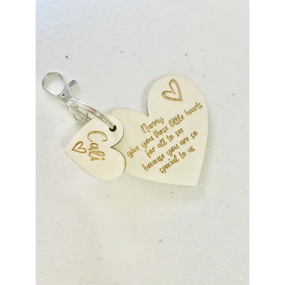 My Heart Key Chain - Timber Tinkers