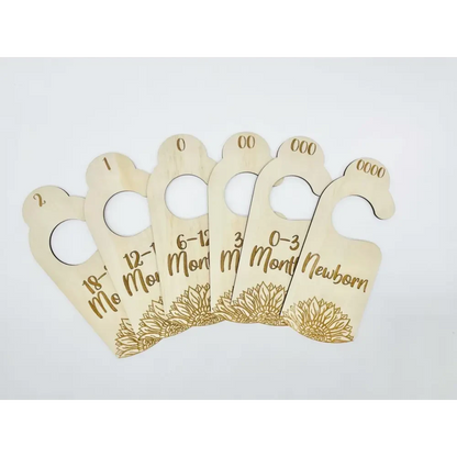 Nursery Wardrobe Dividers - Sunflower - Timber Tinkers