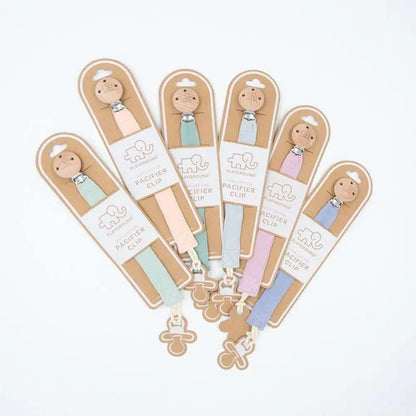 Personalised Pacifier Clip - Multiple Colours - Timber Tinkers