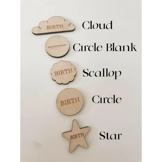 Personalised Growth Chart - Classic - Timber Tinkers