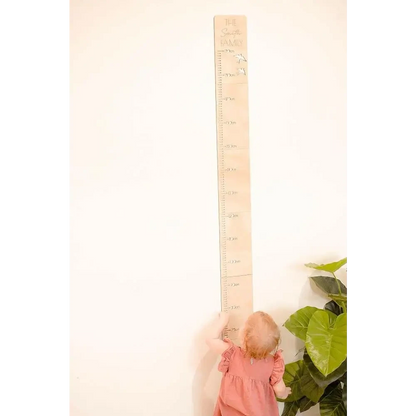 Personalised Growth Chart - Classic Rainbow - Timber Tinkers