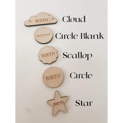 Personalised Growth Chart - Koala - Timber Tinkers
