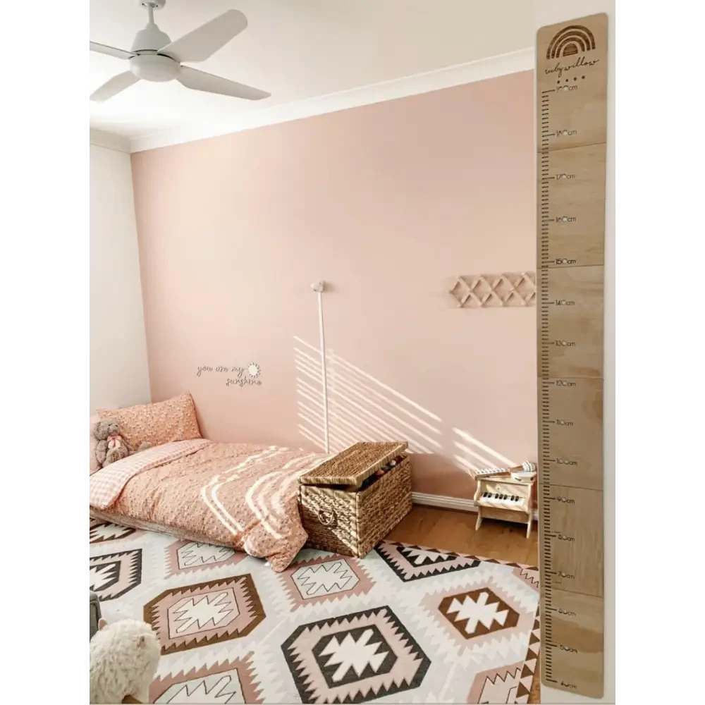 Personalised Growth Chart - Rainbow Days - Timber Tinkers
